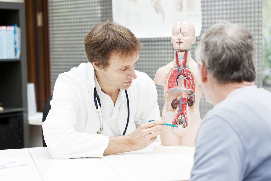 consultation avec un médecin pour prostatite